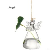 Resim Xindoker Şeffaf Cam Vazo - Dekoratif Süs Ve Hidroponik Yetiştirme İçin 8cm 