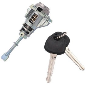 Resim 2006-2010 Modellerine Uygun 2 Anahtarlı Sol Sürücü Kapısı Kilit Silindiri, 81970-2ha00, Kaiyi Araba Kapısı Kilidi 