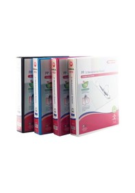 Resim Bigpoint 4D Mekanizmalı Klasör 5 cm Açık Kırmızı 