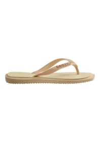 Resim Top Square Fusion Golden Kadın Parmak Arası Terlik-6577 Altın 