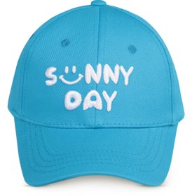 Resim Civil Boys Sunny Kabartma Nakış 2-5 Yaş Çocuk Erkek Kep Şapka - Mavi - Mavi / Standart 