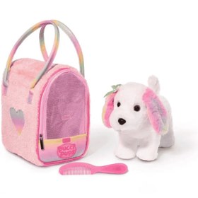 Resim Pucci Pups Maltese ve Parıltılı Çanta 