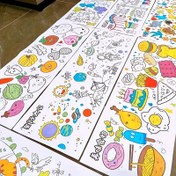 Resim 4/5 Tipli Doodle Yaprakları, DIY Boyama Kağıdı Ruloları, Boyama İçin İmagination Geliştirmek İçin Araçlar (Kalem ve Renksiz Yapraklar Dahil Değil) - 2025 İçin Mükemmel Hediye, Okul Dönemi ve Doğum Günleri İçin, Çocuklara Harika Renkli Bir Dünya Veriyor! 