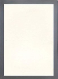 Resim Tongdashop 1 Adet 30x21cm Yapışkanlı Siyah Gümüş Manyetik Dosya Çantası 