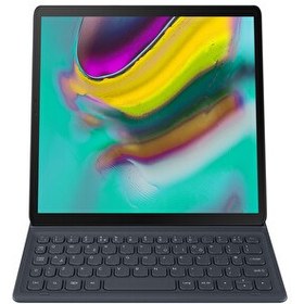 Resim Samsung Galaxy Tab S5E EJ-FT720BB Türkçe Klavyeli Tablet Kılıfı Siyah 