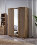 Resim Tutku Yatak Tutku Home Hazeran 3 Kapaklı Dolap 