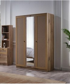 Resim Tutku Yatak Tutku Home Hazeran 3 Kapaklı Dolap 