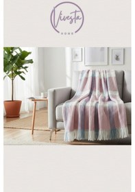 Resim Scotch Battaniye 180 220 Cm Lüks, Yumuşacık Ve Sıcak Tutucu Konfor Battaniyesi Pudra 