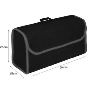 Resim Point Araç Bagaj Düzenleyici Çanta Organizer Araba Çantası Gri İp 