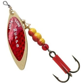 Resim Mepps Longue Rainbo Kırmızı Olta Kaşığı No:5 