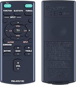 Resim RETROSUN RM-ANU192 yedek Soundbar uzaktan kumanda Sony ses çubuğu sistemi için uyumlu HT-CT60BT HT-CT60 SA-CT60BT SACT60 SS-WCT60 alt RM-ANU191 