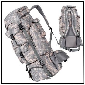 Resim Gri Dijital Kamuflaj - Sırt Çantası 110 Lt. - Nta.318 Çok Renkli 