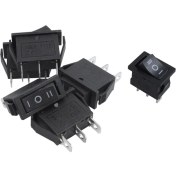Resim Guangdong Spirit Adet x Ac 10A/250V 15A/125V 3 Pin Spdt On-Off-On 3 Pozisyonlu Tekne Rocker Anahtarı & 1x Ac 250V/6A 125V/10A 