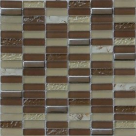 Resim İTHAL Tezgah Arası Cam Mozaik 1.5x5 