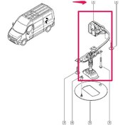 Resim Stepne Kilidi Master Faz 3 572119095R 572119095R 