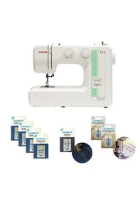 Resim Janome Green 19 Dikiş Makinesi + İğne Seti 