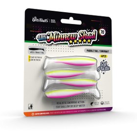 Resim Ulti Baits Minnow Shad Silikon Balık 70mm 1,6gr 4 Adet, Ub-c06 
