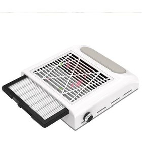 Resim Springsun 80w Taşınabilir Tırnak Tozu Süpürgesi - 2 Hız Seviye, Filtre Ağlı Manikür Aleti 