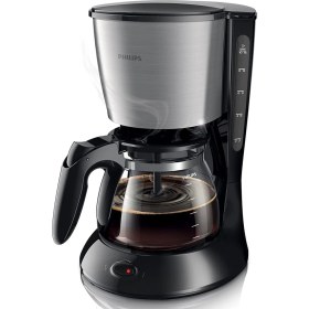 Resim Philips Çelik Filtre Kahve Makinesi Inox Cam 220 - 240 V C / F Filtre Kahve Mak 