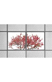 Resim Gök Panel 60X60 LED Panel Aydınlatma Armatür Avize Sıva Altı Desenli 1x2 Ikili Grup 46510780SA 