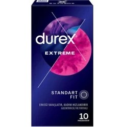 Resim Durex Extreme Standart Fit 10'lu Prezervatif 