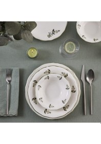 Resim Aryıldız Serena 24 Parça Yemek Takımı Beyaz 