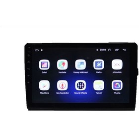 Resim Toyota Auris 2007-2012 10 inç 4-64 GB Android Carplay Multimedya 