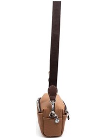 Resim Çapraz Çanta Kadın Silver Polo 1142-46084 Sılver Polo Çapraz Bayan Çantası M86 Karamel-mat Kahve Çok Renkli 