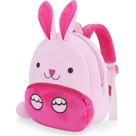 Resim Bunny Küçük Pelüş Sırt Çantası, Erkek, Kız, Anaokulu, 1-2-3 Yaş Diğer 