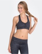 Resim Vie Active Lori Black Leopard Sporcu Sütyeni 