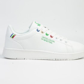 Resim Benetton ®| BNI-10063 Beyaz-İTHAL Erkek Spor Ayakkabı 