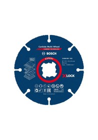 Resim Bosch Expert Carbide Multi Wheel X-lock Kesici Disk 115 Mm, 22,23 Mm - 2608901192 