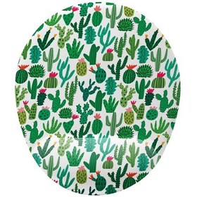 Resim Kaktüs Tasarım Bilek Desteklikaymaz Buruşmaz Kırılmaz Mouse Pad 