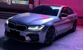 Resim Bmw 5 Serisi G30 LCI / 2020+ Uyumlu Ledli Panjur 