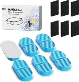 Resim Haustier W2 Otomatik Kedi Su Sebili Uyumlu Filtre Seti (6 Adet) 