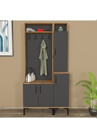 Resim Kalenderdekor1 Kalender Dekor Rose-1-2 Rs06 Portmanto Vestiyer Ayakkabılık 