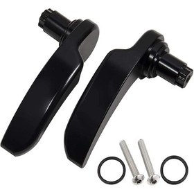 Resim Yaleker Motorsiklet Çanta Kilit Kiti - Alüminyum Alaşımlı Kaldırma Kolu Ve Montaj Aksesuarları Siyah 