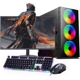 Resim INTEL I5 13400F 16GB 240SSD 1TB HDD 6GB GTX 1660S 24" Mon. (Gaming SET) Rogame