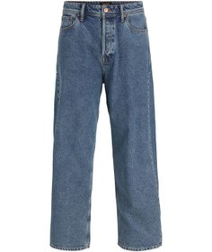 Resim Jack & Jones Erkek Eddie Loose Fit Jean - 12272760 Blue Denim 