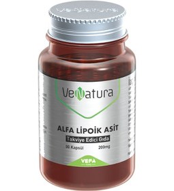 Resim Venatura Alfa Lipoik Asit 200 Mg 90 Kapsül 