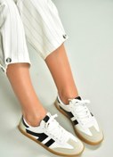 Resim Fox Shoes U652861409 Beyaz/Siyah Kadın Spor Ayakkabı Sneakers 