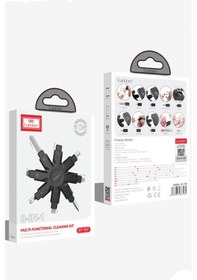 Resim Earldom T07 8in1 Çok Fonksiyonlu Temizleme Kiti - Siyah M414 