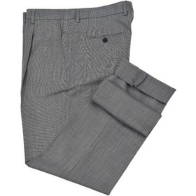 Resim Günce Erkek Pileli Klasik Kumaş Pantolon P1182 Bgl-st04763 Gri 