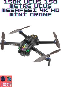 Resim beboncool GD83 15DK Uçuş 150M Mesafe 4K HD RGB Katlanır Drone 