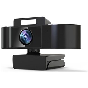 Resim Youtek 1080p Hd Usb Webcam, 2mp Piksel, Iç Dışarıdaki Mikrofon, Ayarlanabilir Işık, Plug & Play, Video Konferans, Canlı Yayın, Bilgisayar Kamera 