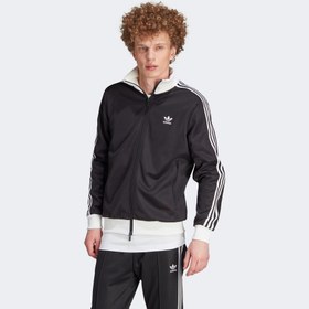 Resim adidas Adicolor Classics Beckenbauer Erkek Siyah Eşofman Üstü 