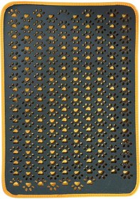 Resim Biryirmi Kedi Kumu Paspası Kedi Tuvalet Önü Paspası Elekli Paspas Tuvaleti 70 x 50 CM 