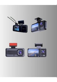 Resim Mey İthalat 3 Kameralı Araç İçi Kayıt Cihazı 1080p Full Hd Gece Görüşlü Ve Wi-fi Bağlantılı 
