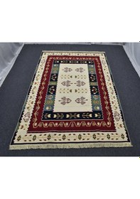 Resim Zehra Abla Halı Yeni Çift Yüzlü Tasarım Büyük Makine Kilim 5976 