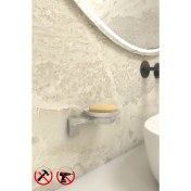 Resim Alper Banyo Krom F1 Model Katı Sabunluk 5 Yıl Garantili 
